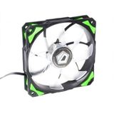ID-COOLING PL-12025-G 12cm 4Pin PWM Yeşil Kasa Fanı