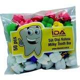 İda Dental Ürünler İda Dental Süt Dişi Kutusu/Kolye Eğlenceli Renkli Diş Saklama Kutusu