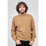 Ida Erkek Lambswool Yarım Balıkçı Kazak 0593161 Camel