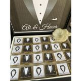 İdalin Concept Damat Bohçası Çikolatası Söz Çikolatası Nişan Nikah Çikolatadı