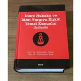 İdare Hukuku Ve İdari Yargıya İlişkin Temel Kanunlar İçtihatlı 5.Basım (Sahafiye Kitap)