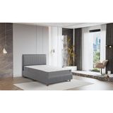 Idaş Vega Ortopetik 3'lü Set ( Yatak + Baza + Başlık ) - Gri - 90 x 190 cm