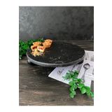 İDAY HOME Doğal Mermer Kek Pasta Standı, Doğal Mermer Sunumluk, Mermer Peynir Tabağı, Toros