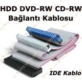 Ide Kablo 80 Pin Hdd Dvd-Rw Cd-Rw Kablosu