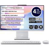 Ideacentre Aıo 27Arr9 R7-7735Hs 16Gb 512Gb Ssd 27 Fhd Ips Freedos 27" Aıo Bilgisayar F0hq008gtr 4 Yıl Garantı