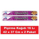 İdeal 16'lı Hazır Kesim Pişirme Kağıdı (2 adet)