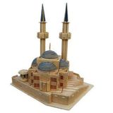 Ideal 3D Büyük Ahşap Maket Cami 261 Woodcraft Construction