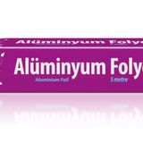 İdeal Alüminyum Folyo 5 mt, BPA İçermez, Dayanıklı Yapışmaz Folyo 30 cm x 5 mt, Tavuk, Izgara, Et, Yemek, Gıda Artıklarını Saklamak için İdeal, Mutfakta Çok Yönlü Kullanım, Yüzey Korumaya Uygun