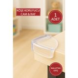 İdeal Baby 1 Adet Bebek Çocuk Masa Kenar Köşe Koruyucu Köşe Koruyucu Evde Güvenlik Cam Raf Köşe Koruyucu