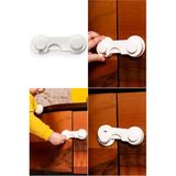 Ideal Baby 6 Adet Raylı Dolap Kilidi + 6 Adet Pencere Kilidi + 6 Adet Kapak Kilidi - Beyaz