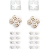 Ideal Baby 8 Adet Köşe Koruyucu + 8 Adet Priz Kapağı + 8 Adet Mini Çok Amaçlı