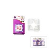 İdeal Baby IDE-05 Köşe Koruyucu 4 Adet Çocuk Emniyet Cam Raf - 24'li Paket