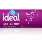 İdeal Battal Boy Çöp Poşeti 7'li 70x95 cm, Sızdırmaz Yırtılmaz Battal Boy Çöp Torbası, Geri Dönüştürülebilir Atık Torbası, Restoran, Kafe, Ofis, İşyeri, Ev, Mutfak için Güçlü Çöp Poşeti Torbası