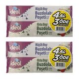 İdeal Buzdolabı Poşeti 4 Al 3 Öde 4 Orta + 4 Küçük