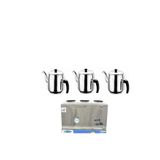 İdeal Çelik 60Lık 35 Lt Tek Demlikli Pleytsiz Elektrikli Semaver Çay Kazanı Kahveci Kazanı Kahve Ve Çay Ocağı Inox Çay Semaveri Çay Makinesi Çaycı Çay Otomatı - Demlik Hediyeli