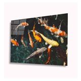 İdeal Glass Art Balıklar 4 mm Dayanıklı Temperli Cam Tablo