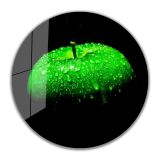 İdeal Glass Art İdealizbiz Elma Yuvarlak 4 mm Dayanıklı Temperli Cam Tablo