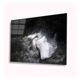 İdeal Glass Art Pelikan 4 mm Dayanıklı Temperli Cam Tablo
