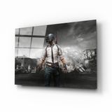 İdeal Glass Art Pubg Erkek Cam Tablo