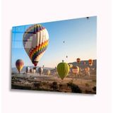 İdeal Glass Art Uçan Balonlar 4 mm Dayanıklı Temperli Cam Tablo