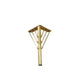 İdeal home 32 lik telli metal ayak sehpa baza koltuk ayağı 12 adet h600