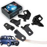 İdeal Otomotiv Fiat Doblo 3 2010-2013 Için Sol & Sağ Far Bağlantı Plastik Tamir Seti