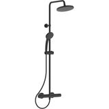 Ideal Standard A7545XG Ceratherm T25 Termostatik Duş Sistemi-Silk Black - Siyah