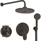 Ideal Standard BD828XG Cerafine O Ankastre Banyo Duş Sistemi Seti, Mat Siyah