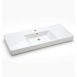 İdeal Standard - Plain Ortadan Hazneli Dolap Uyumlu Lavabo 120 Cm Beyaz Outlet - Z258101-