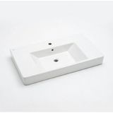 Ideal Standard - Plain Tezgah Üstü Lavabo Dolap Uyumlu 90X45 cm Beyaz Outlet - 2587-