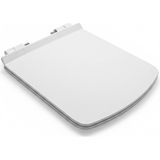 Ideal Standard Strada Z297702 Yavaş Kapanan Klozet Kapağı, Beyaz, Slim-Thin, Metal Menteşeli