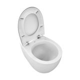Ideal Standard Stradao Clearim Kanalsız Asma Klozet (Yavaş Kapanır Ince Kapak Dahil) - Beyaz