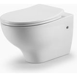 Ideal Standard - Stream Plus Rimless Asma Klozet + Yavaş Kapanan Kapak Outlet - Z273901TK- - Beyaz