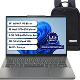 Ideapad Slim 3 14Irh10 Intel I5 13420H 8 Gb 512 Gb Ssd Wuxga Freedos 14 Inç 83K00028tr Snertech Çanta