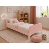 İdek Home Idek Home Luna Soft Çocuk Karyolası - Pembe - 80 x 180 cm