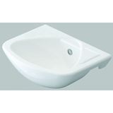 İdevit 28x38 cm Batarya Deliksiz Oval Lavabo