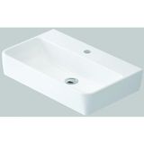Idevit 40*65 cm H: 13 Tezgah Üstü / Dolap Uyumlu Lavabo