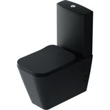 Idevit Halley Duroplast Ultra Ince Yavaş Kapanır Klozet Kapağı Mat Siyah 53-02-06-036
