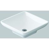 Idevit Kare 48 x 48 cm Tezgah Üstü Lavabo