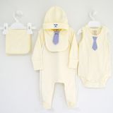 İdil Baby 9161 Yenidoğan Organik Bebek Takımı