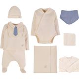 İdil Baby Organik Erkek Bebek Hastane Çıkışı 8'Li Set