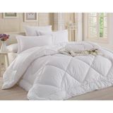 İdil Yorgan Microfiber Çift Kişilik Silikon Yorgan - 195 x 215 cm - Beyaz