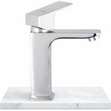 Idimax Kare Lavabo Batarya - Komple Pirinç - 5 Yıl Garantili - Montaj Aparatı Hediye