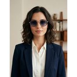 İdo Optik Stil U400 Korumalı Unisex Degrade Güneş Gözlüğü - Lacivert