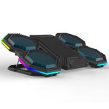 İdock F12 2600RPM Yüksek Devirli Fan Gaming Laptop Soğutucu Standı