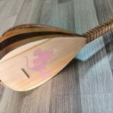 İDOL MÜZİK ALETLERİ Cura Pembe Mickey Mouse Desenli Tam Set Çocuk Sazı