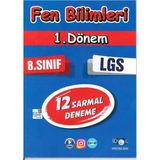 İdol Yayınları Idol Yayınları 8. Sınıf LGS Fen Bilimleri 1. Dönem 12 Li Sarmal Deneme