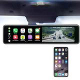 İdragon C3 Carplay Android Auto Multimedya Dikiz Aynası 12İnç Hd Ekran, Ön - 1080P Arka Kamera, Geri Görüş