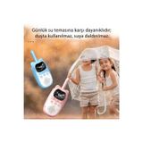 İdragon KM-10 Çocuk Telsizi | Bas-Konuş Walkie Talkie , Kolay Kullanım, Uzun Menzil | 2 Adet
