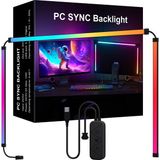 İdragon Pc Sync Rgbıc Monitör Arka Aydınlatma Led, Ekran Senkronizasyonlu, Mobil Uygulama ve Kumanda Kontrollü, Müzik Senkronizasyonlu Gaming Rgb Işık DX23014 - 32 inch